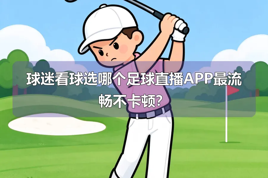 球迷看球选哪个足球直播APP最流畅不卡顿？